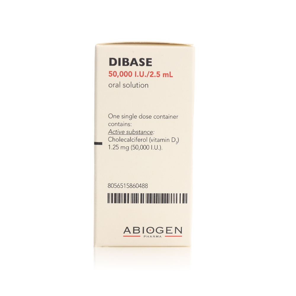 Dibase 50,000 iu/2.5 ml oral solution